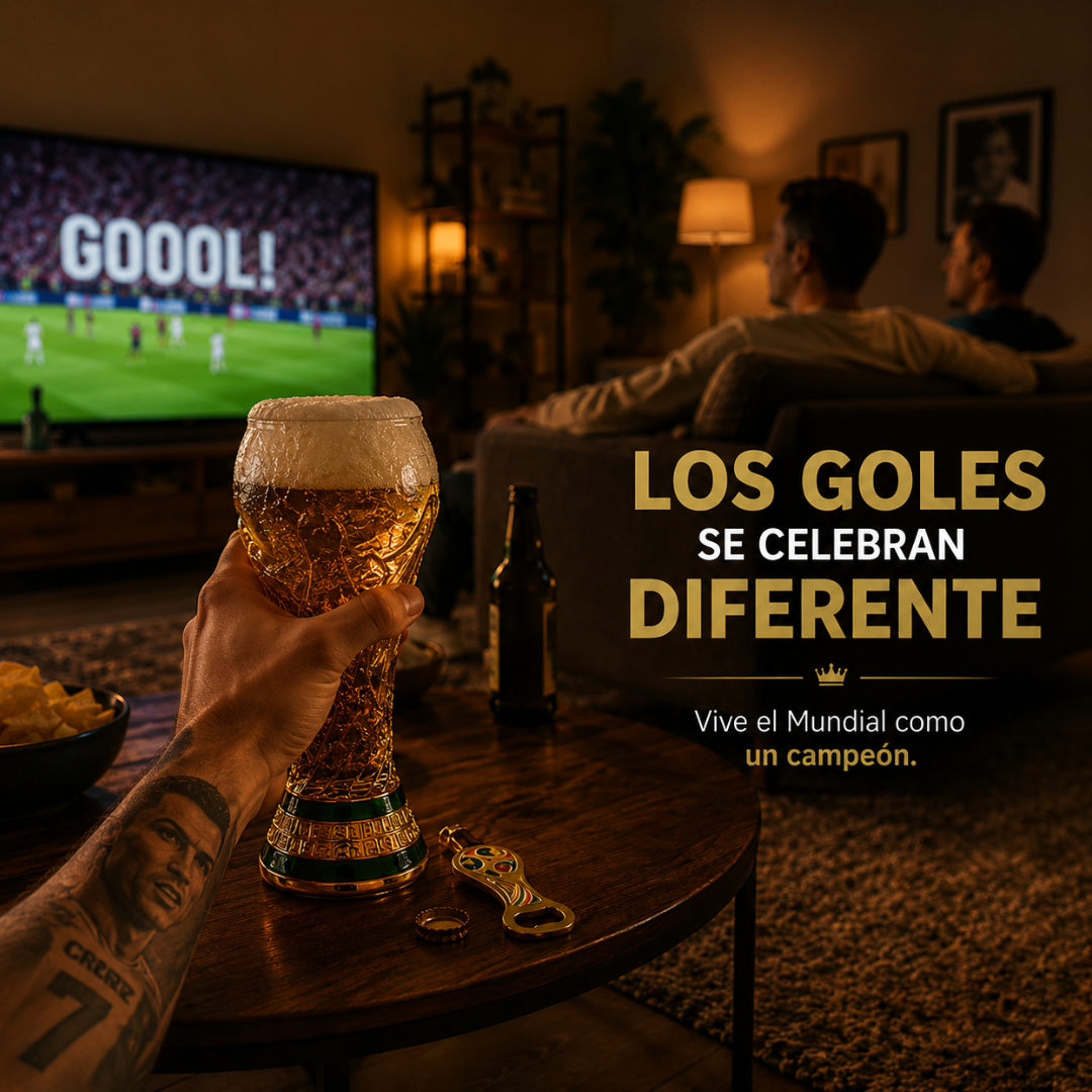 Vaso De Cristal Copa Del Mundo