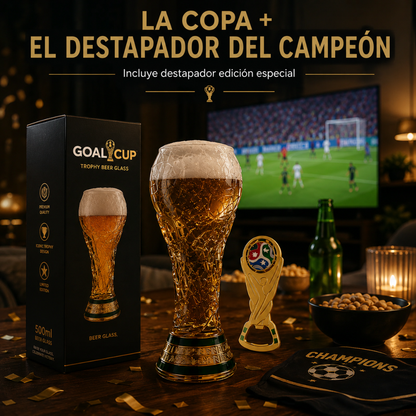 Vaso De Cristal Copa Del Mundo
