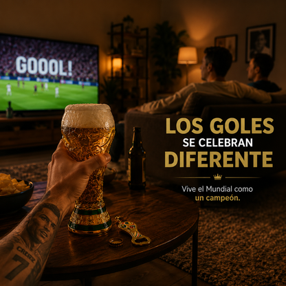 Vaso De Cristal Copa Del Mundo